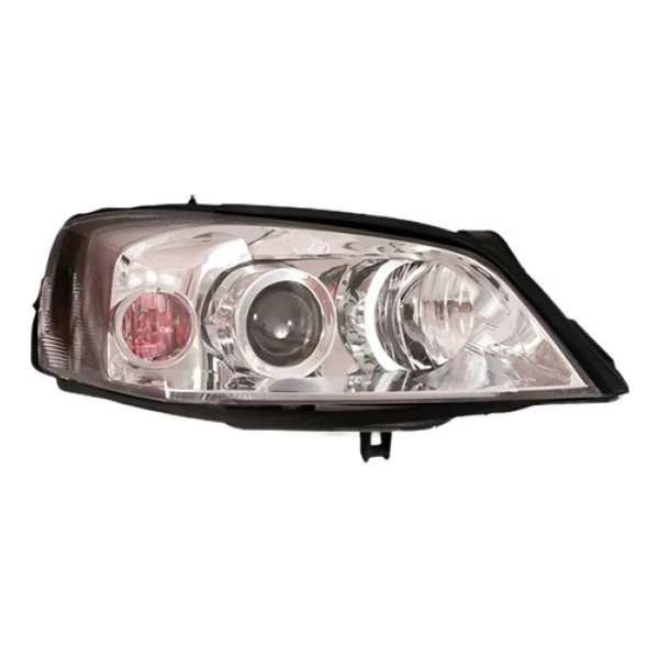Par Farol Astra Sedan Hatch 2003 A 2012 Foco Duplo Cromado