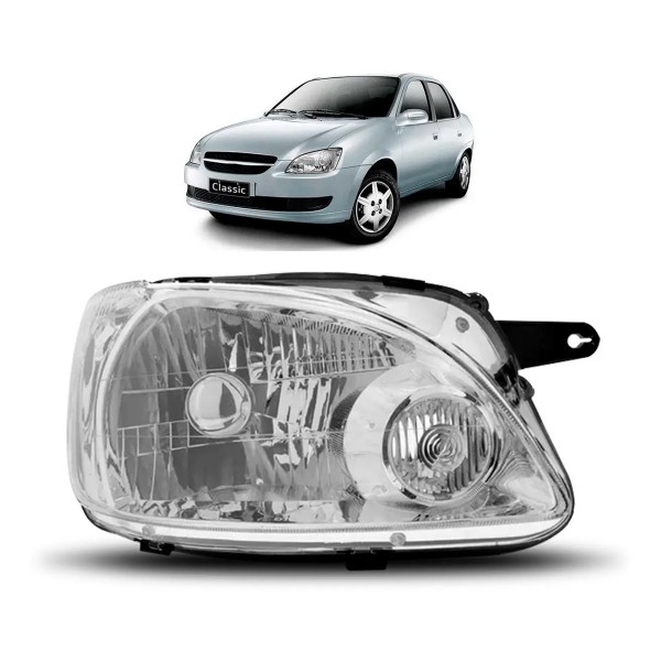 Farol Chevrolet Classic 2010 2011 2012 2013 2014