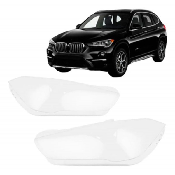 Par Lente Farol Dianteiro Para Bmw X1 2016 A 2019