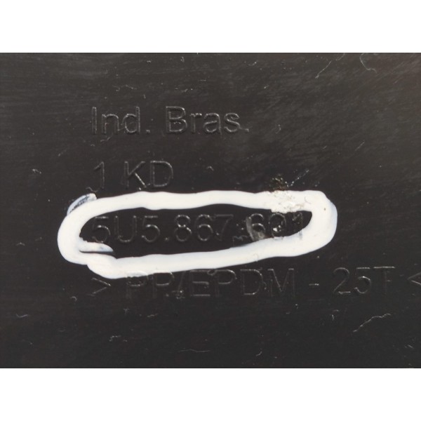 Acabamento Tampa Forro Traseiro Vw Voyage G5 2008 A 2012