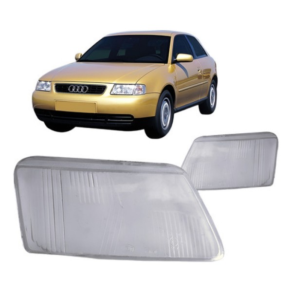 Lente Farol Audi A3 1996 1997 1998 1999 2000