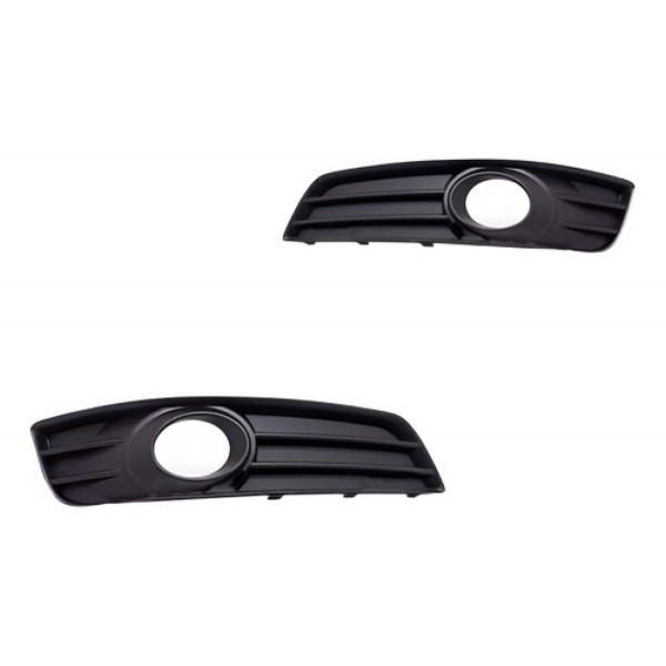 Par Grade Moldura Milha Audi A3 Sportback 2009 10 2011 2012 Preto