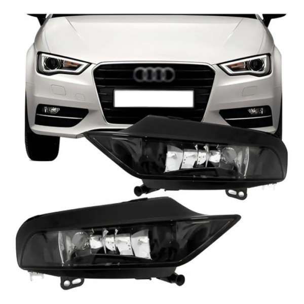 Par Farol Milha Auxiliar Audi A3 2013 2014 2015 2016