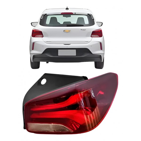 Lanterna Traseira Onix 2020 2021 2022 2023 2024 2025 Sem Led