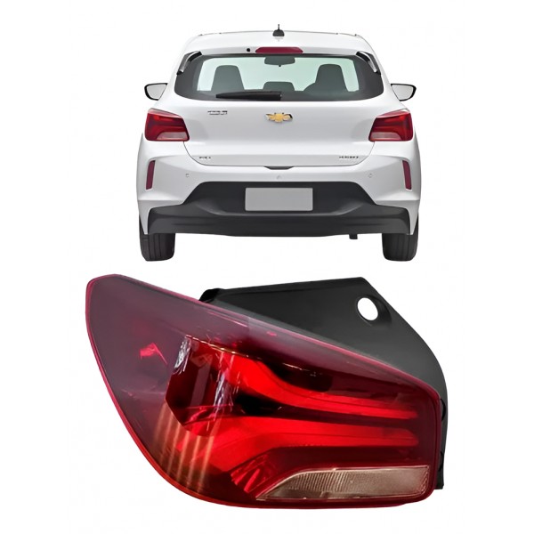 Lanterna Traseira Onix 2020 2021 2022 2023 2024 2025 Sem Led
