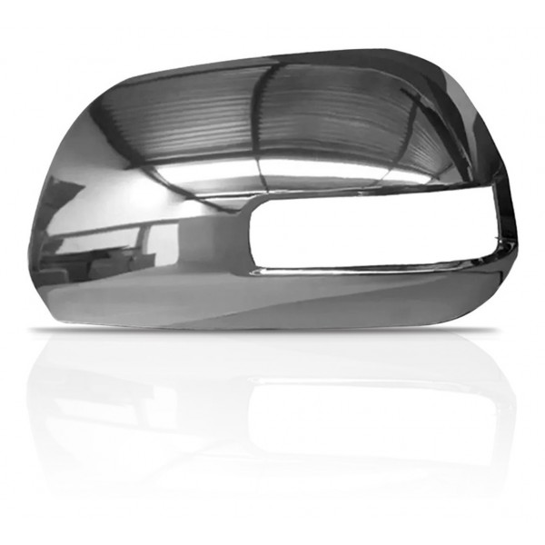 Capa Retrovisor Hilux 2013 2014 2015 2015 Cromado Com Furo