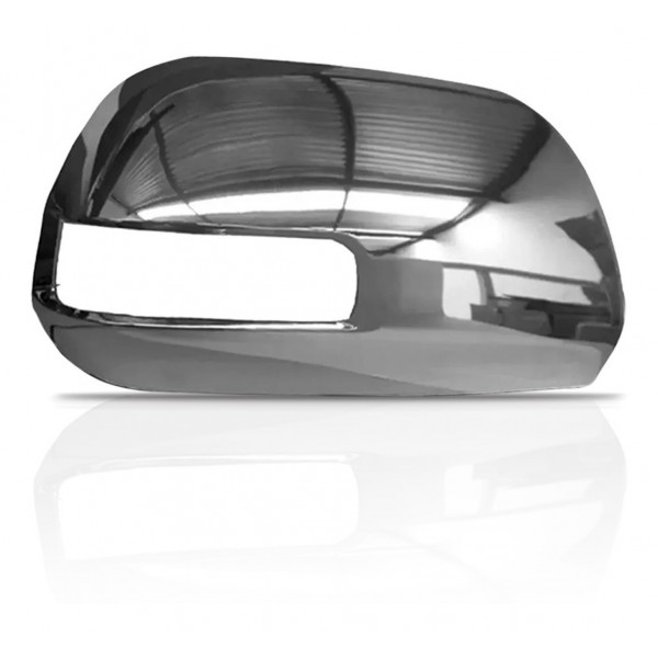 Capa Retrovisor Hilux 2013 2014 2015 2015 Cromado Com Furo