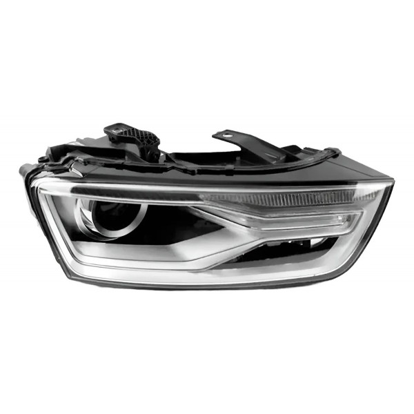 Farol Para Audi Q3 2015 2016 2017 2018 Eletrico Com Led Drl