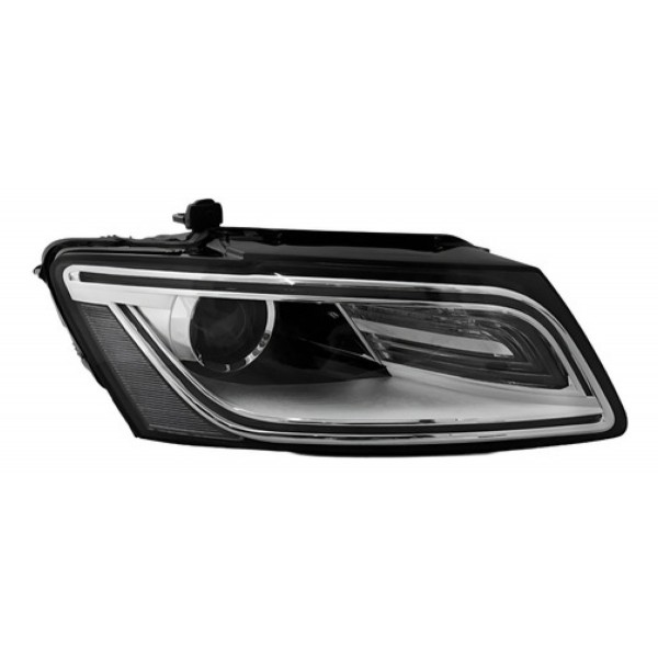 Farol Para Audi Q5 2013 A 2016 Eletrico Com Led Com Motor