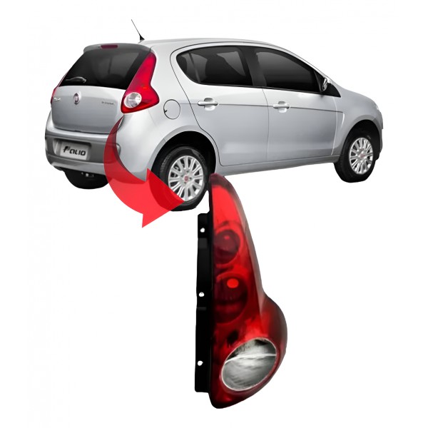 Lanterna Sinaleira Traseira Palio G5 2012 13 14 15 16 A 2017