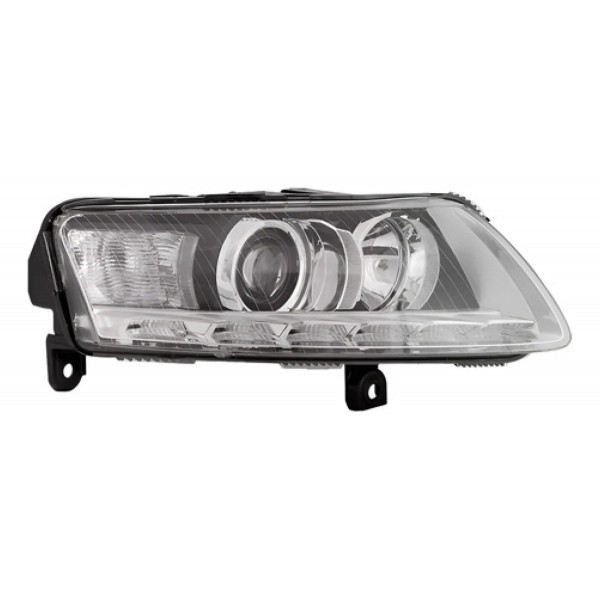 Farol Para Audi A6 2009 A 2011 Elétrico C/ Led Entrada Xên