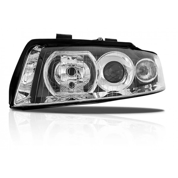 Farol Audi A4 2001 A 2004 Eletrico
