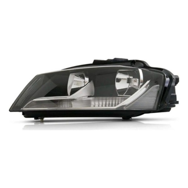 Farol Audi A3 2008 2009 2010 2011 2012 Elétrico Com Motor