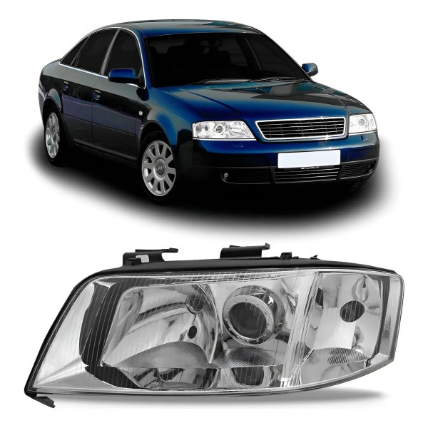 Farol Audi A6 1997 1998 1999