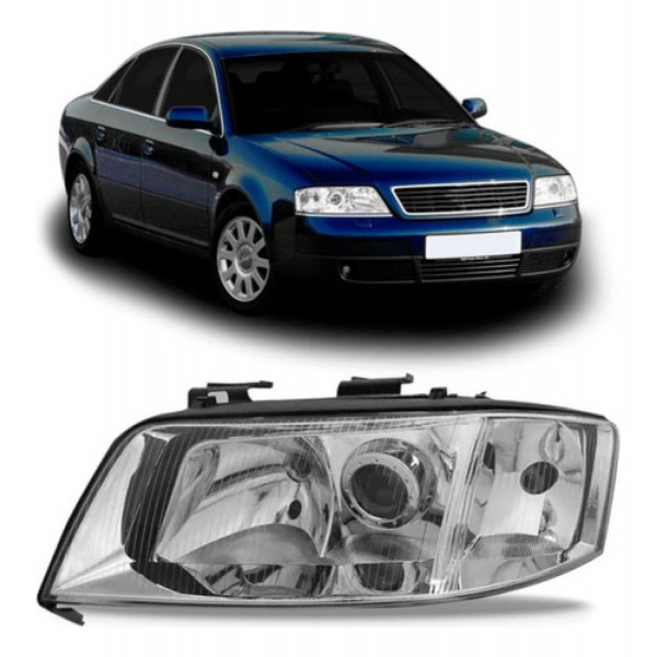 Farol Audi A6 1997 1998 1999