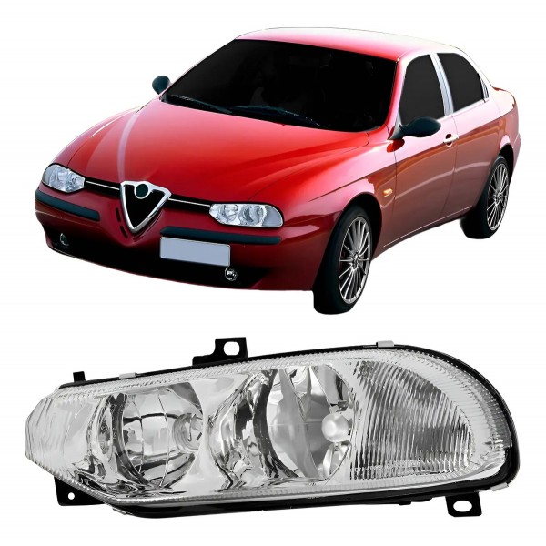 Farol Alfa 156 1997 1998 1999 2000 2001 2002 2003 C/garantia