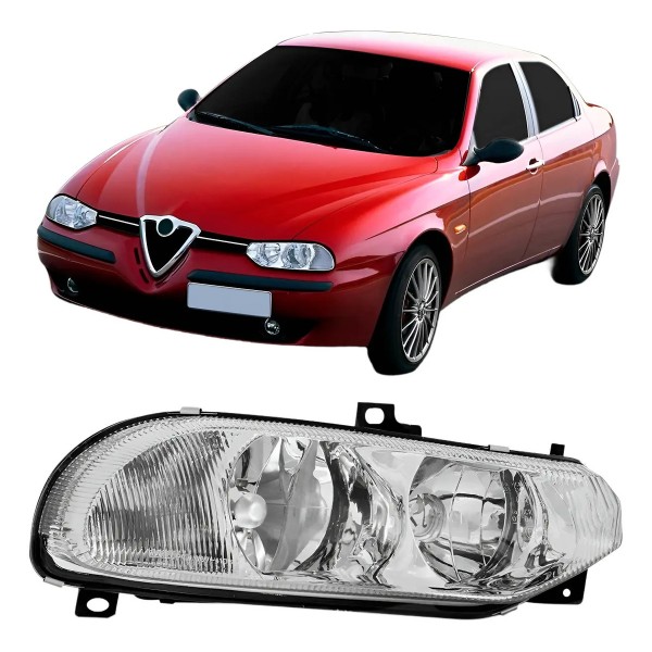 Farol Alfa 156 1997 1998 1999 2000 2001 2002 2003 C/garantia