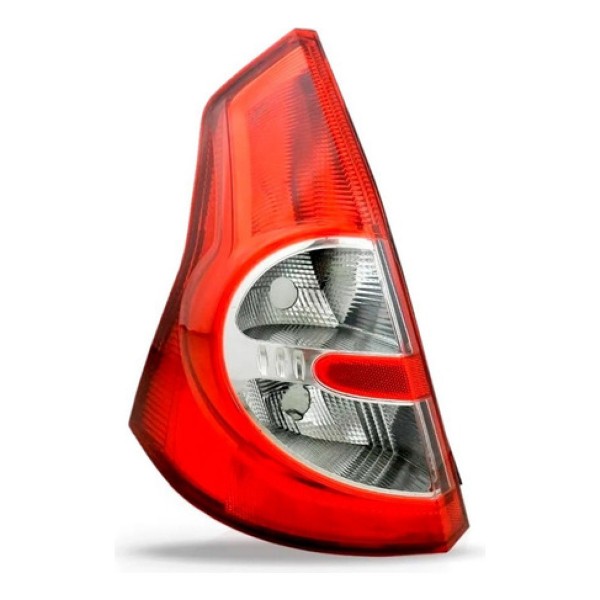 Lanterna Traseira Para Sandero 2008 2009 10 2011 Bicolor