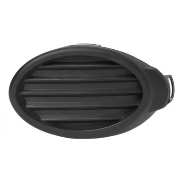 Moldura Farol Auxiliar Milha Focus 2014/2015 Direito S/ Furo Preto Direito