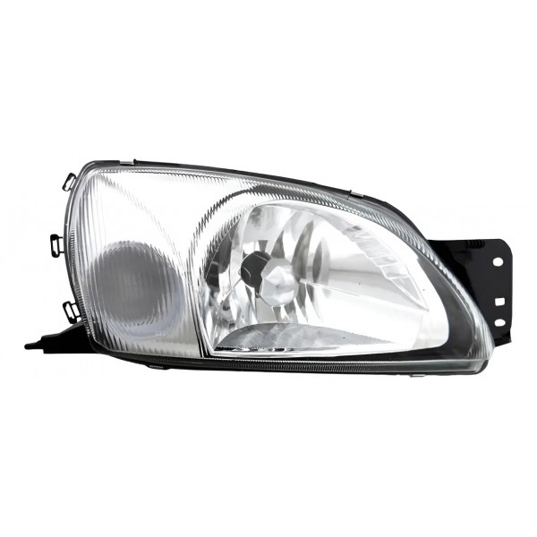 Farol Principal Fiesta Street 00/04 Ld Courrier Pisca Crista Direito/passageiro