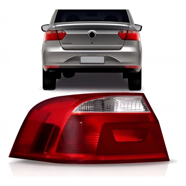 Lanterna Traseira Voyage 2013 14 15 16 17 18 A 2023 Bicolor