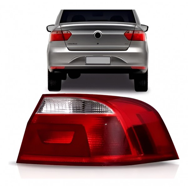 Lanterna Traseira Voyage 2013 14 15 16 17 18 A 2023 Bicolor