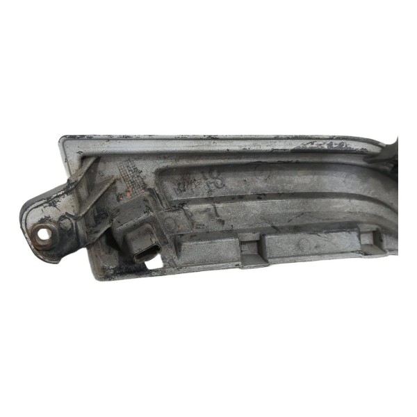 Moldura Aplique Farol Milha Peugeot 308 2012/2015 Direito Prateado Direito
