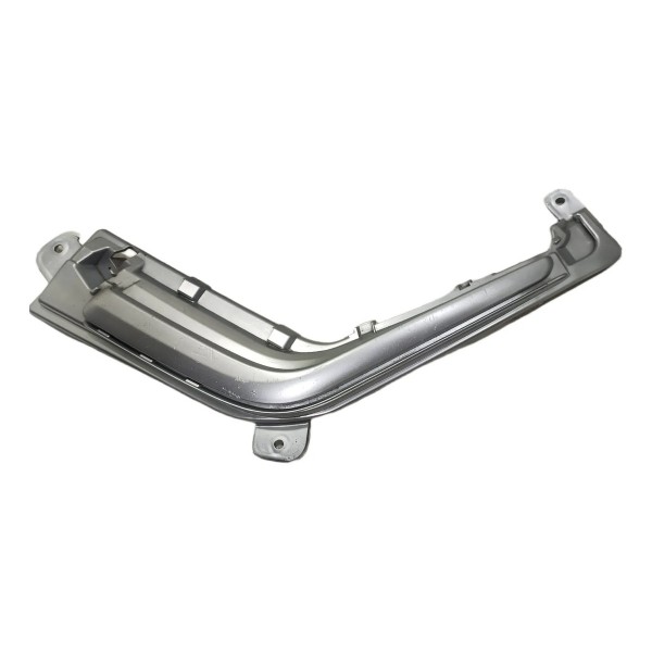 Moldura Aplique Farol Milha Peugeot 308 2012/2015 Direito Prateado Direito