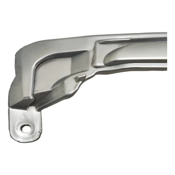 Moldura Aplique Farol Milha Peugeot 308 2012/2015 Direito Prateado Direito