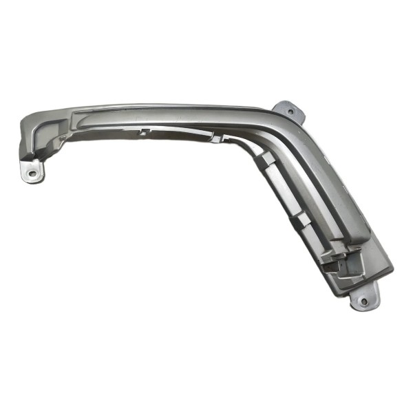Moldura Aplique Farol Milha Peugeot 308 2012/2015 Direito Prateado Direito