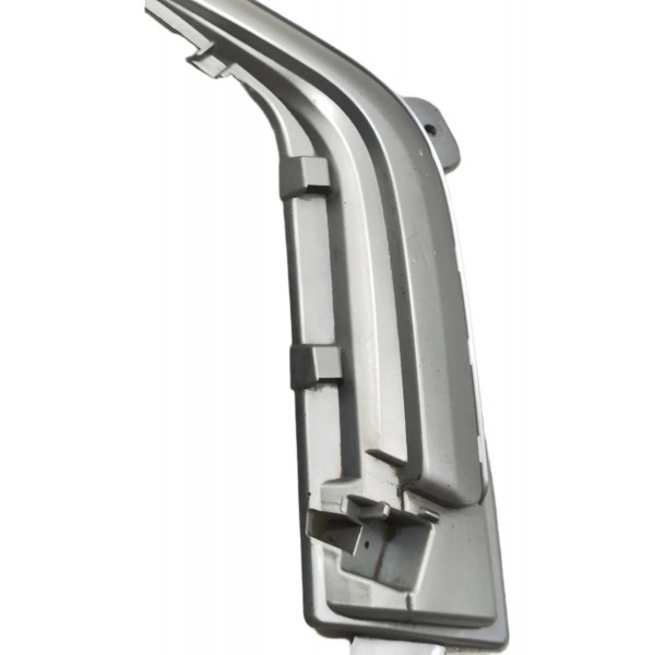 Moldura Aplique Farol Milha Peugeot 308 2012/2015 Direito Prateado Direito