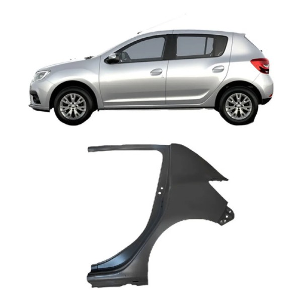 Lateral Traseira Sandero 2014 A 2021 Inferior