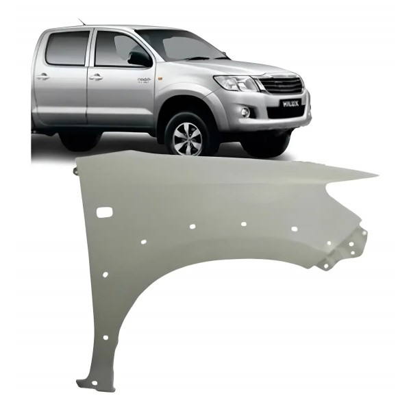 Paralama Hilux 2012 2013 2014 2015 C/ Furo Pisca Moldura Direito/passageiro