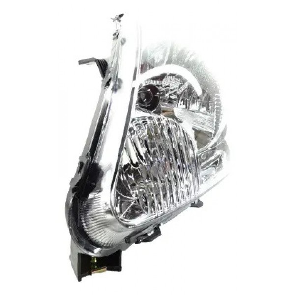 Farol Principal Fit Le 03 04 05 06 07 08 Cromado Esquerdo/motorista