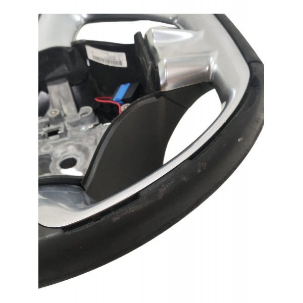 Volante Direção C3 Aircross 2011 A 2015 C/ Detalhe Cromado