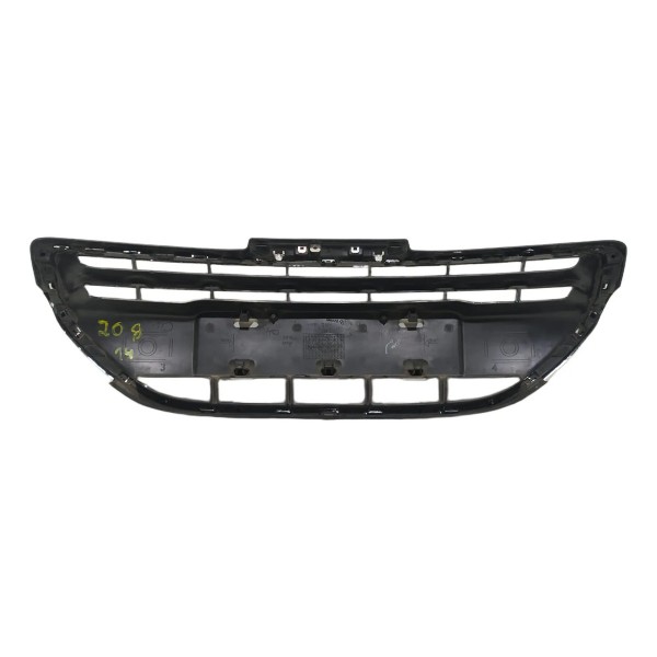 Grade Dianteira Peugeot 208 2012 A 2016 C/ Friso 9677178377 Preto Cromado