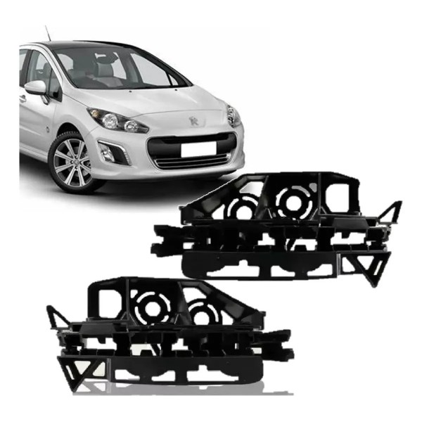 Parachoque Dianteiro Peugeot 308 2012-2015 Completo Promoçao Preto/primer