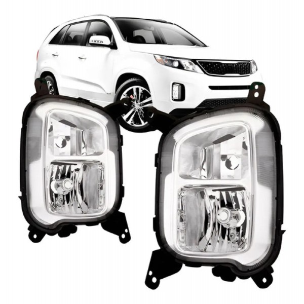 Par Farol Milha Auxiliar Sorento 2014 A 2015