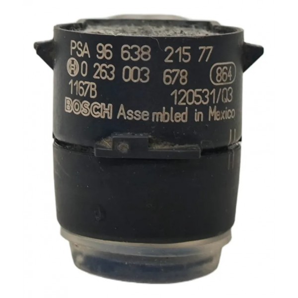 Sensor Estacionamento Traseiro Peugeot 308 2012 A 2015 Preto