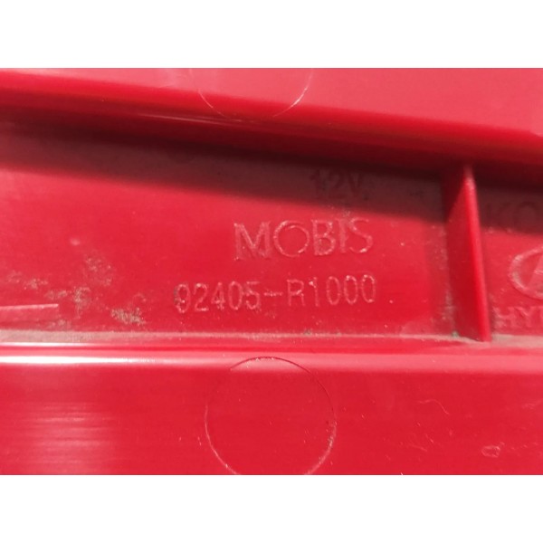 Lanterna Luz De Ré Refletor Traseiro Hb20 2020/22 Esquerdo Esquerdo/motorista Vermelho