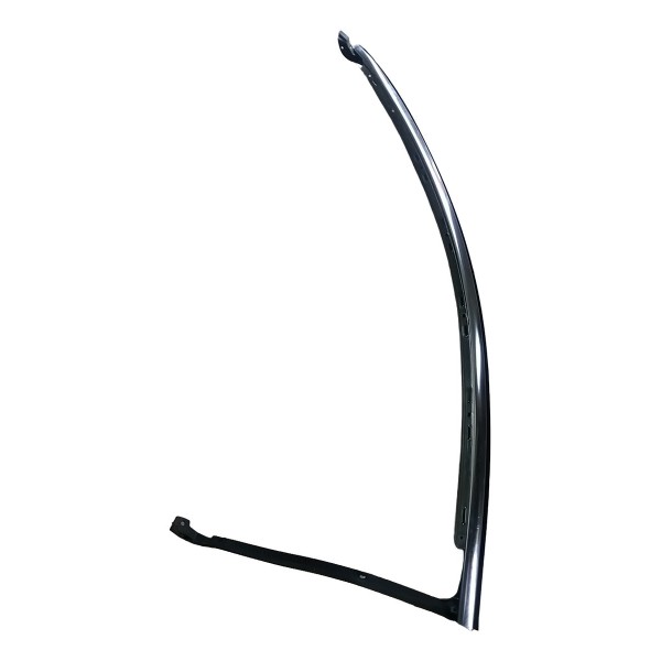 Moldura Superior Porta Dianteira Esquerda Malibu Cromada