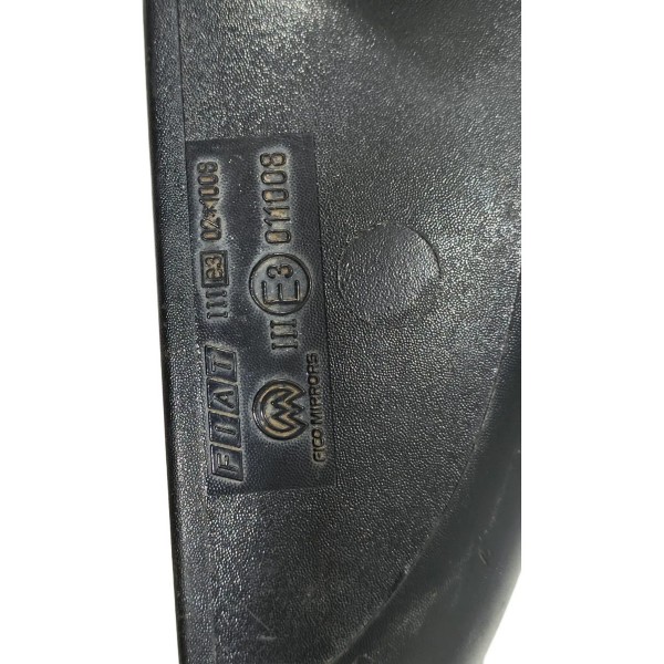 Retrovisor Manual Palio 2008 A 2012 Lado Esquerdo 4 Portas