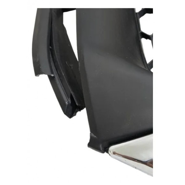 Grade Dianteira Frontal Hilux 2009 2010 2011 C/ Detalhe Preto Cromado