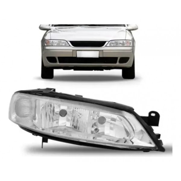 Farol Vectra 1999 2000 2001 2002 2003 2004 Cromado