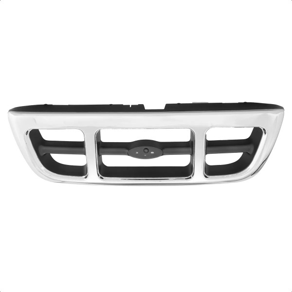 Grade Da Ranger 98/04 4x4 Cromada Cinza Brilhante