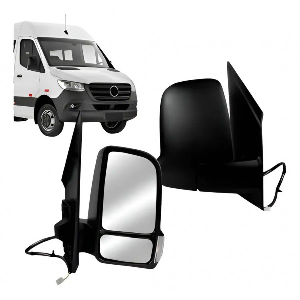 Retrovisor Elétrico Sprinter Direito 2020 A 2025 C/ Pisca