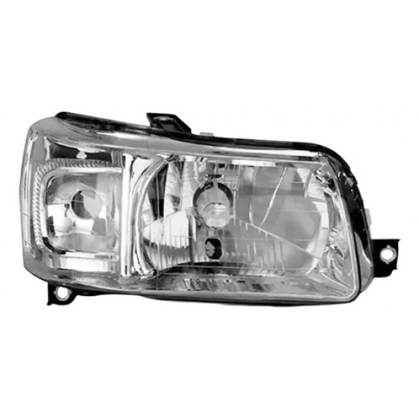 Farol Principal Uno Fiorino 2004 A 2013 Cromado Esquerdo/motorista
