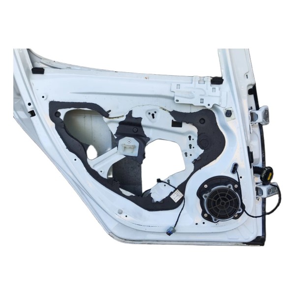 Porta Traseira Esquerdo Peugeot 308 2012 A 2015 Lisa Traseira Esquerdo Branco