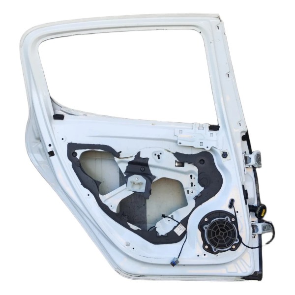 Porta Traseira Esquerdo Peugeot 308 2012 A 2015 Lisa Traseira Esquerdo Branco