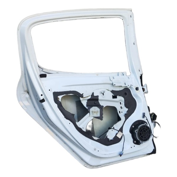 Porta Traseira Esquerdo Peugeot 308 2012 A 2015 Lisa Traseira Esquerdo Branco